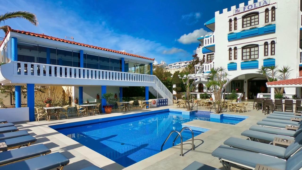 Folia Apartments Chania Agia Marina Exterior foto
