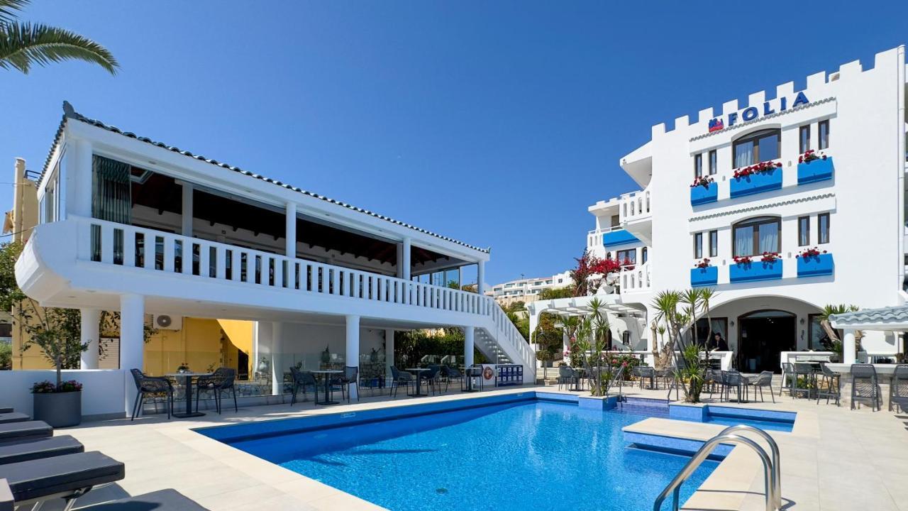 Folia Apartments Chania Agia Marina Exterior foto