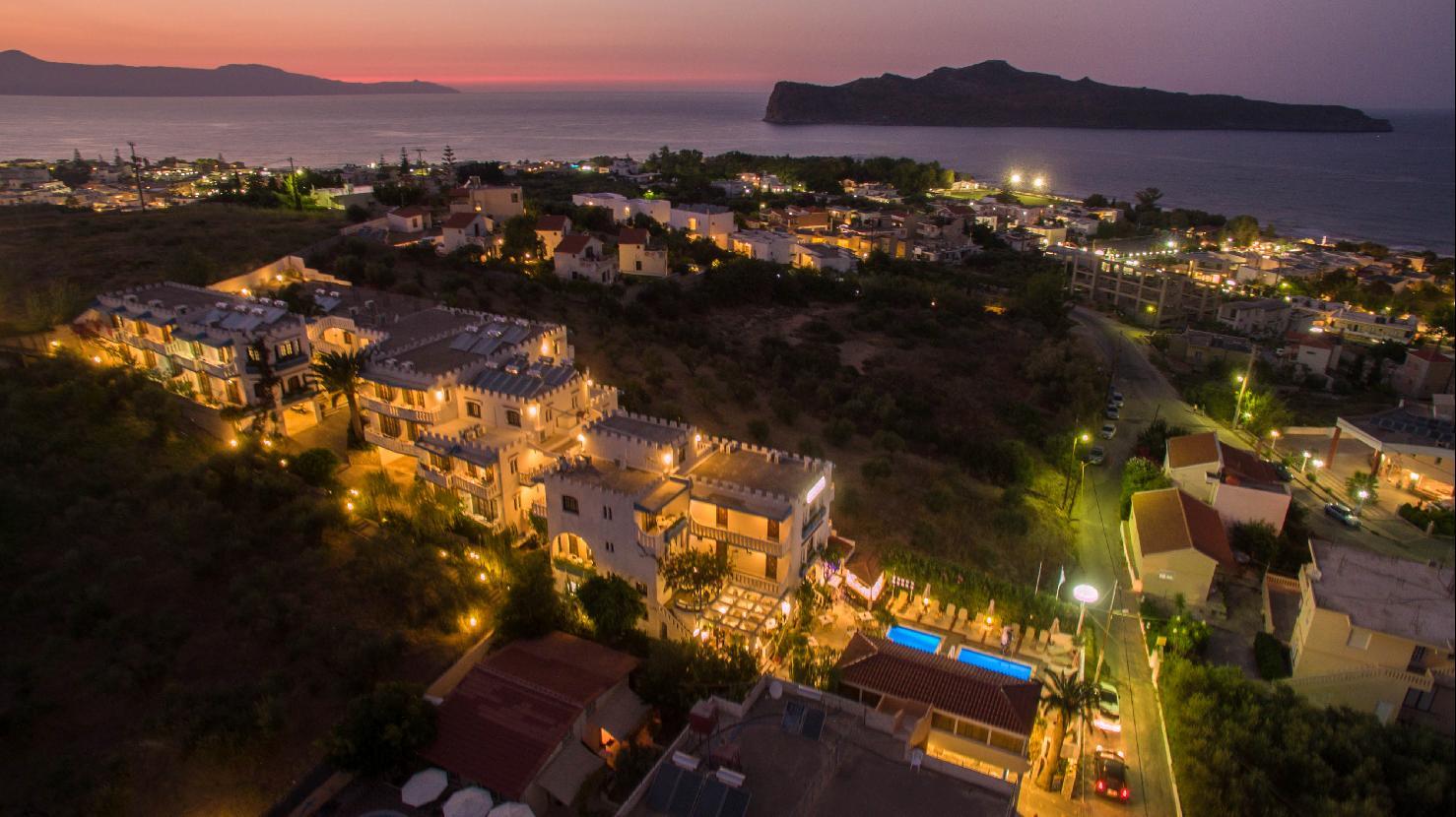 Folia Apartments Chania Agia Marina Exterior foto